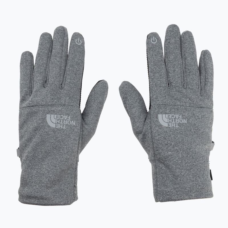 Rękawiczki trekkingowe męskie The North Face Etip Recycled medium grey heather 2