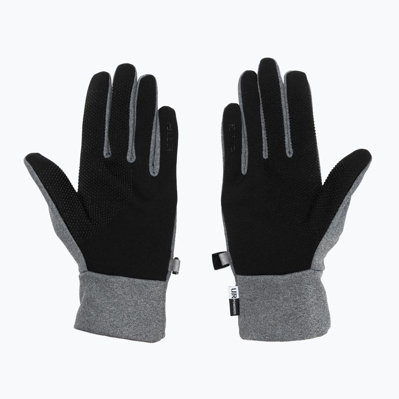 Rękawiczki trekkingowe męskie The North Face Etip Recycled medium grey heather 3