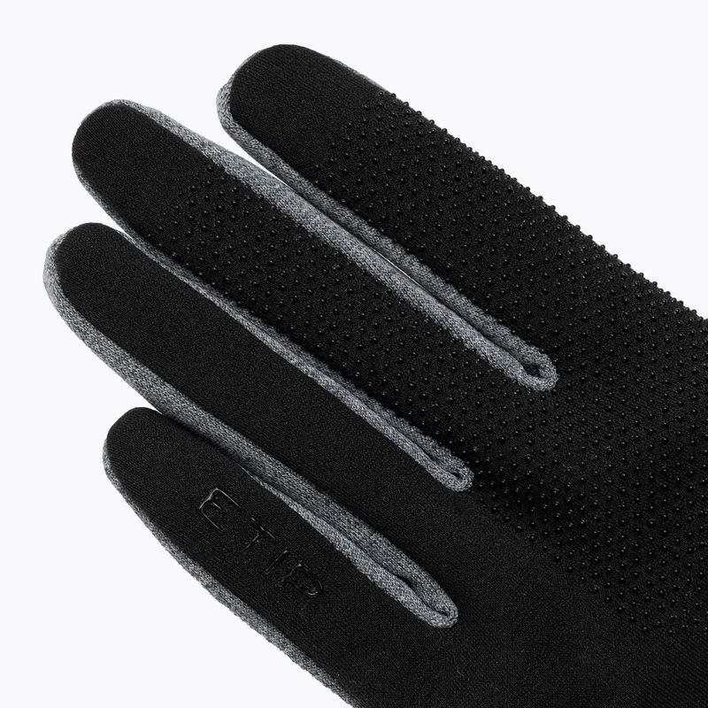Rękawiczki trekkingowe męskie The North Face Etip Recycled medium grey heather 4