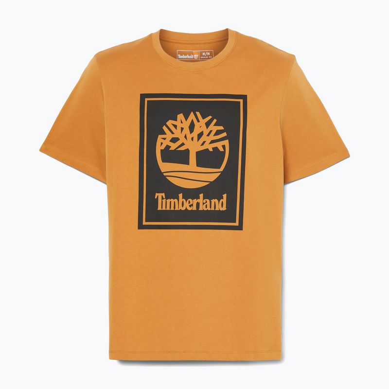 Koszulka męska Timberland Kennebec Tree Logo wheat boot 5