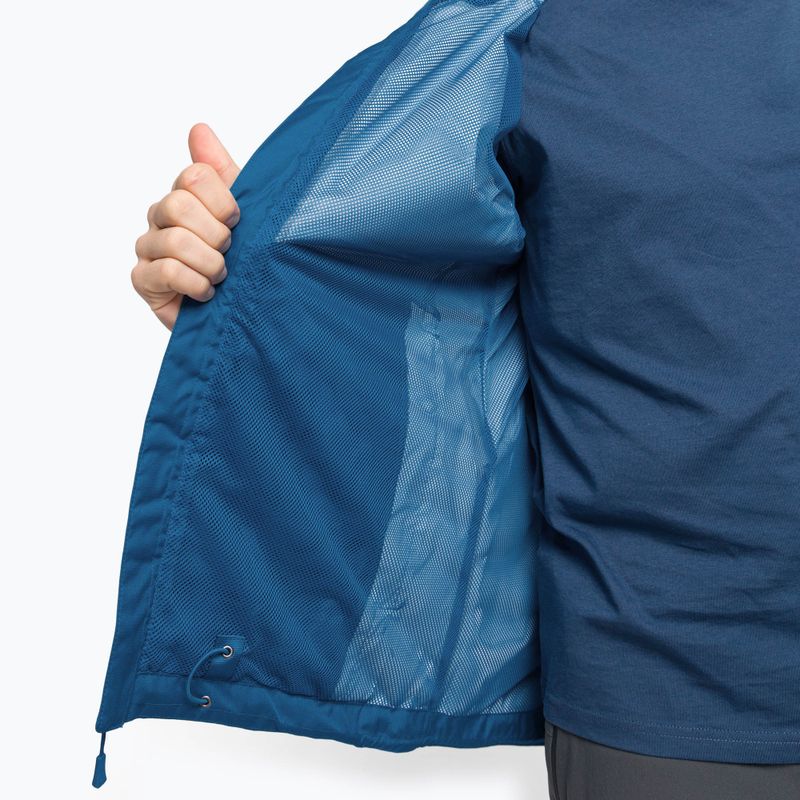 Kurtka przeciwdeszczowa męska The North Face Quest banff blue black heather 9
