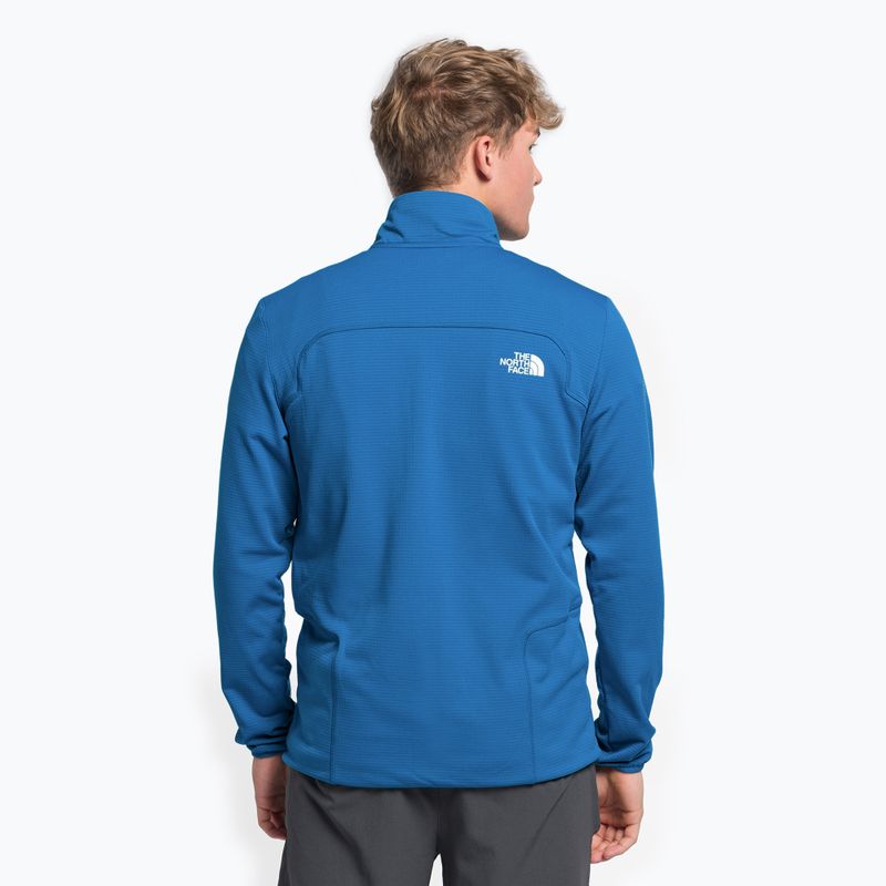 Bluza trekkingowa męska The North Face Quest FZ banff blue 4
