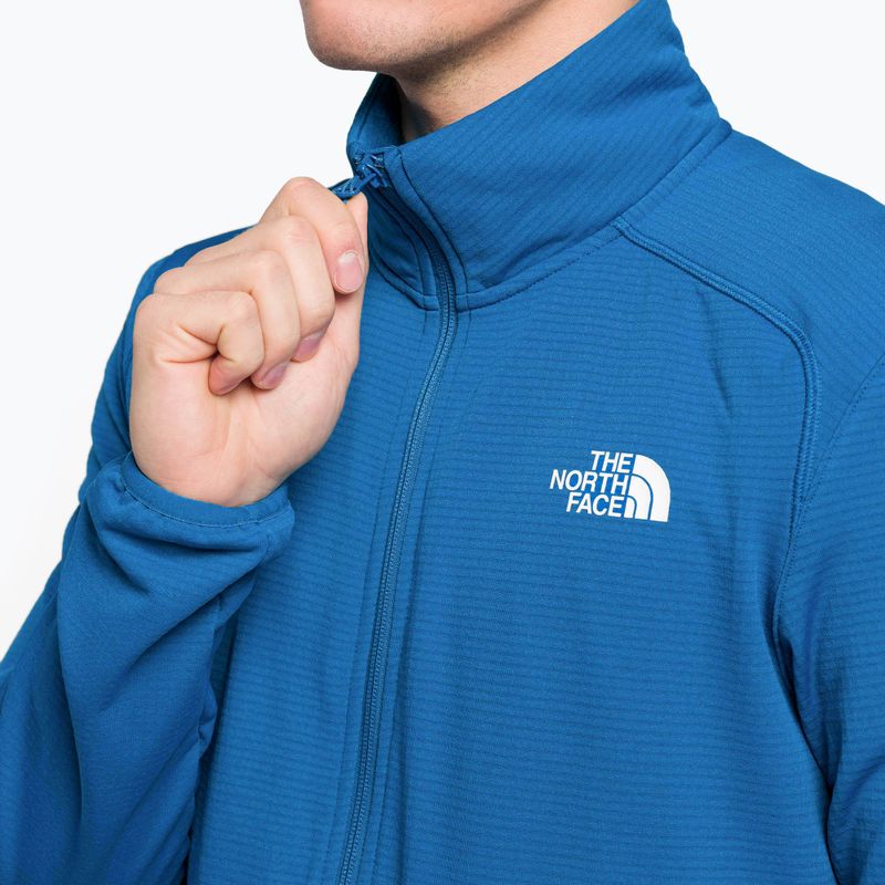 Bluza trekkingowa męska The North Face Quest FZ banff blue 5