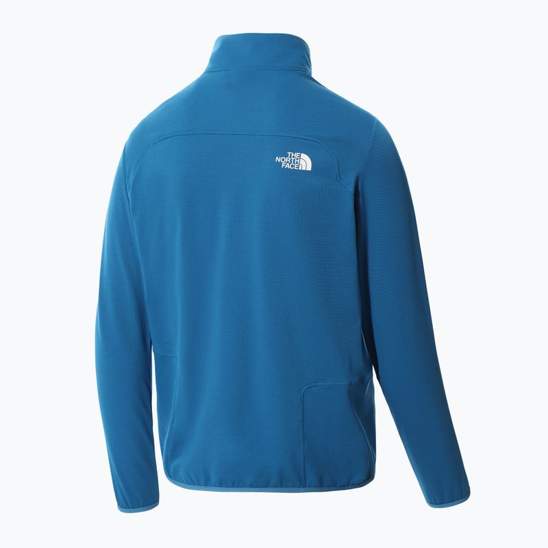 Bluza trekkingowa męska The North Face Quest FZ banff blue 10