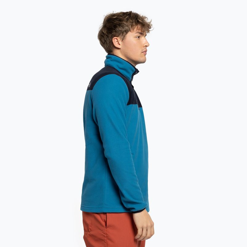 Bluza trekkingowa męska The North Face Homesafe Snap Neck banff blue/aviator navy 3