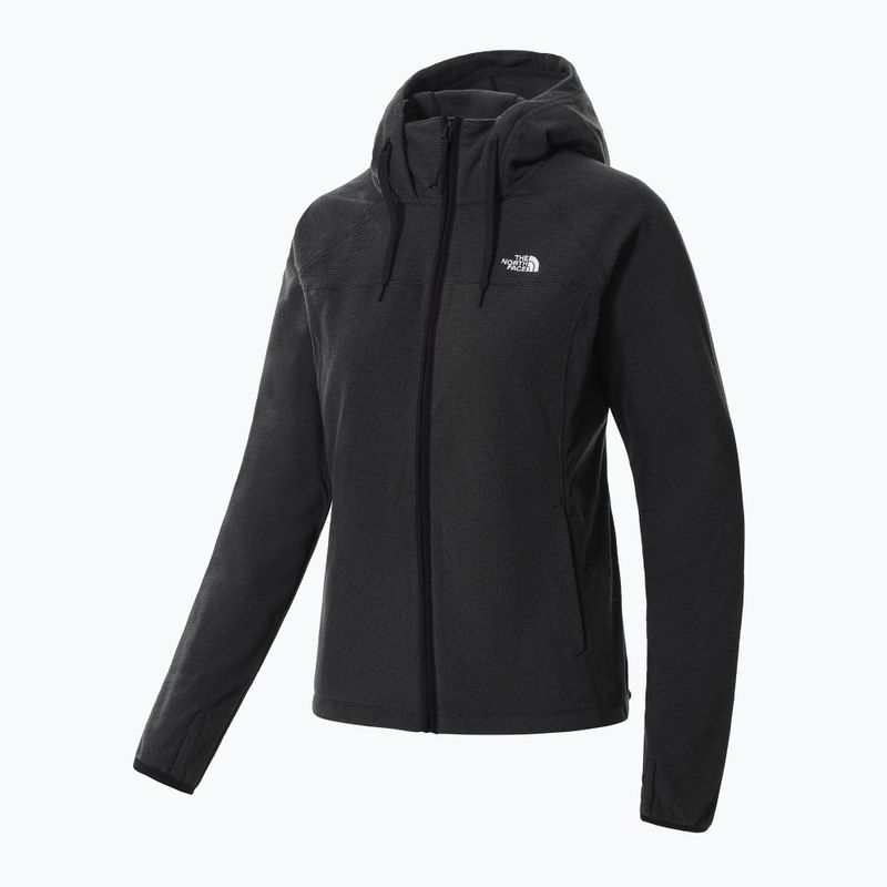 Bluza trekkingowa damska The North Face Homesafe Full Zip Fleece Hoodie black strip 10