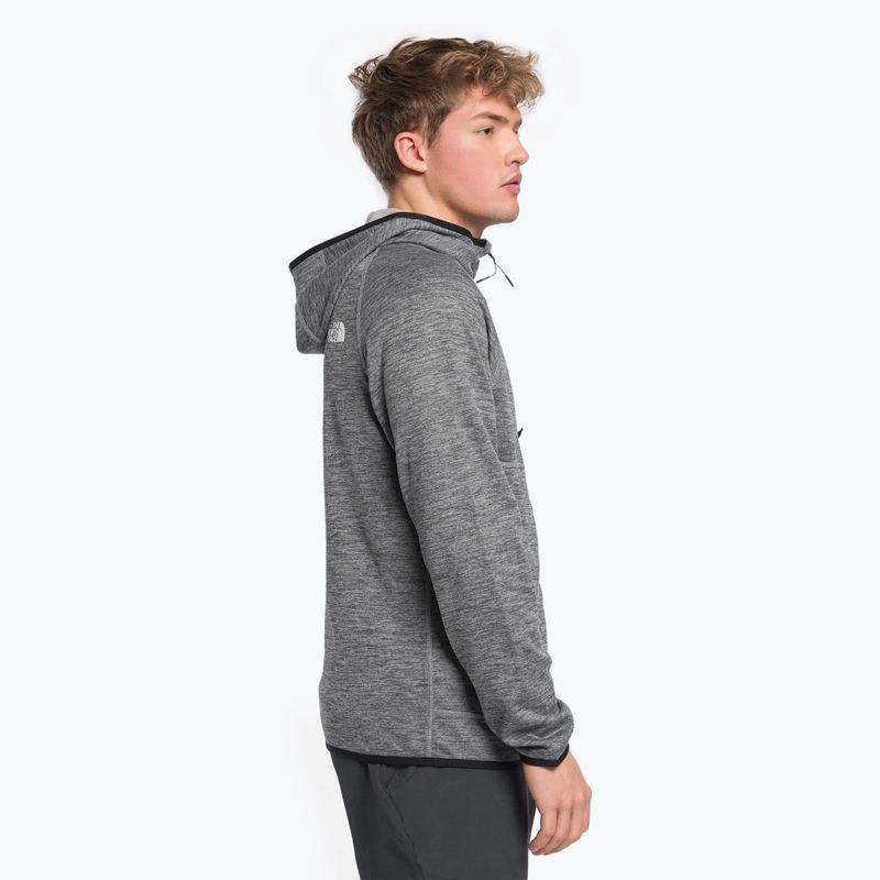 Bluza trekkingowa męska The North Face Canyonlands medium grey heather 3