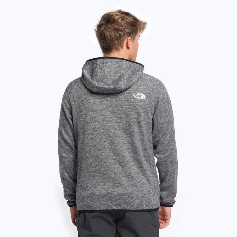 Bluza trekkingowa męska The North Face Canyonlands medium grey heather 4