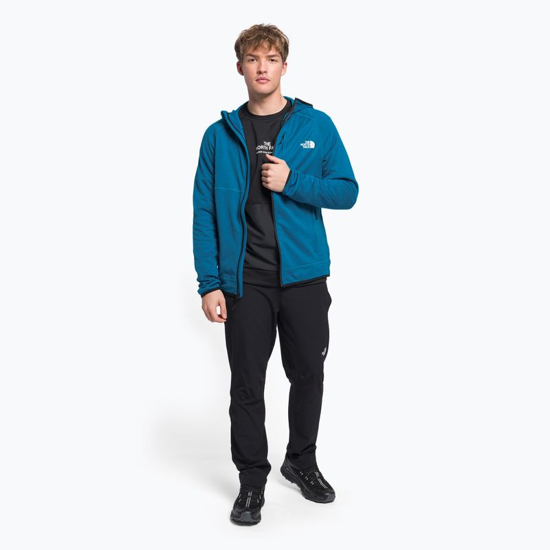 Bluza trekkingowa męska The North Face Canyonlands banff blue heather 2
