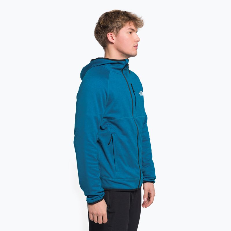 Bluza trekkingowa męska The North Face Canyonlands banff blue heather 3
