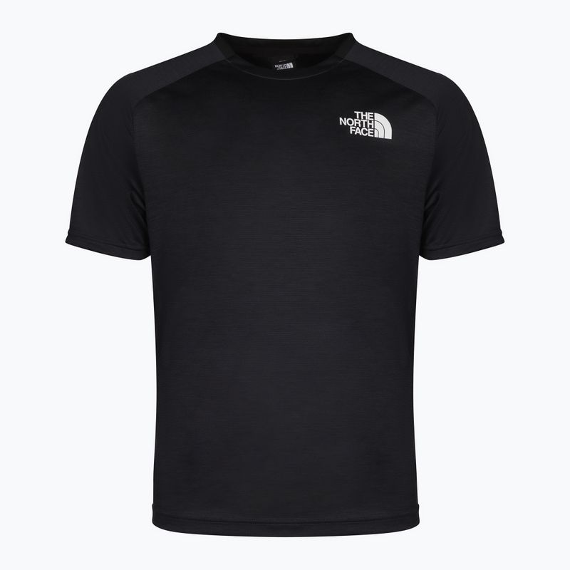 Koszulka trekkingowa męska The North Face MA black heather/black