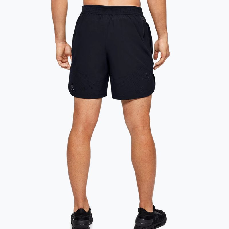 Spodenki treningowe męskie Under Armour UA Stretch-Woven black/black/metallic solder 4