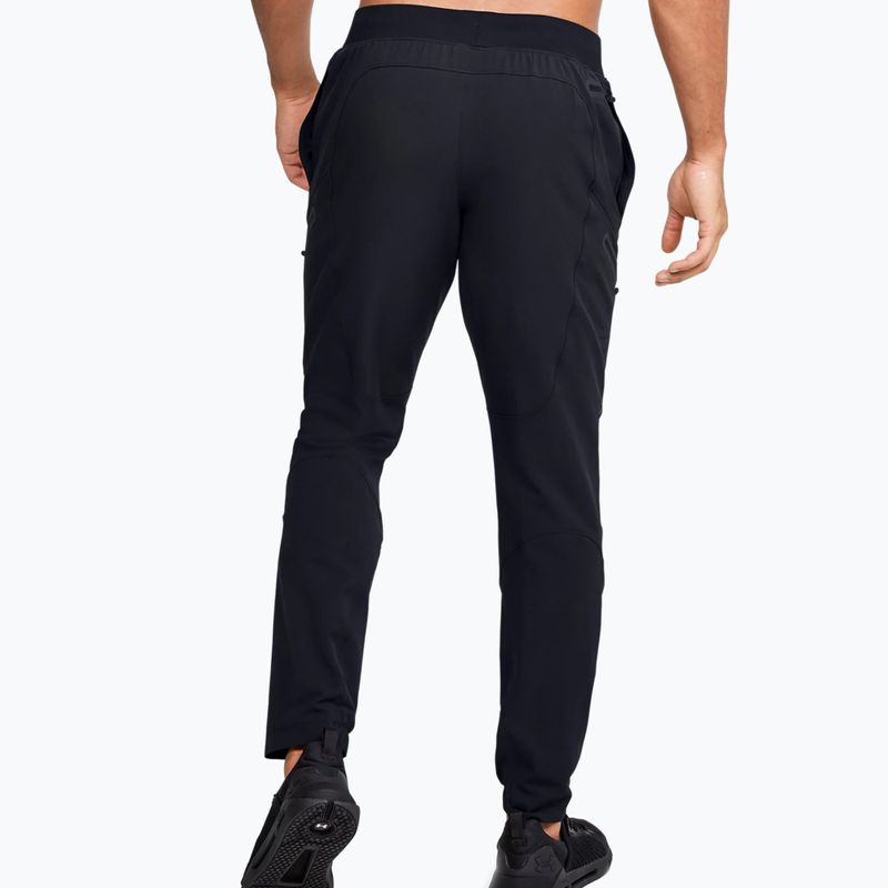 Spodnie treningowe męskie Under Armour Unstoppable Cargo black/black 2