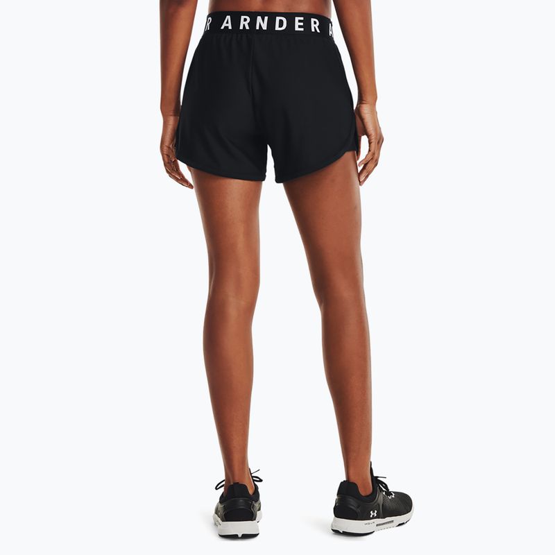 Spodenki damskie Under Armour Play Up 5 In black/black/white 3