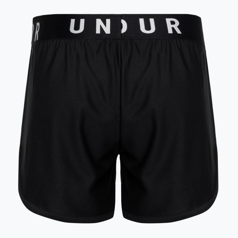 Spodenki damskie Under Armour Play Up 5 In black/black/white 6