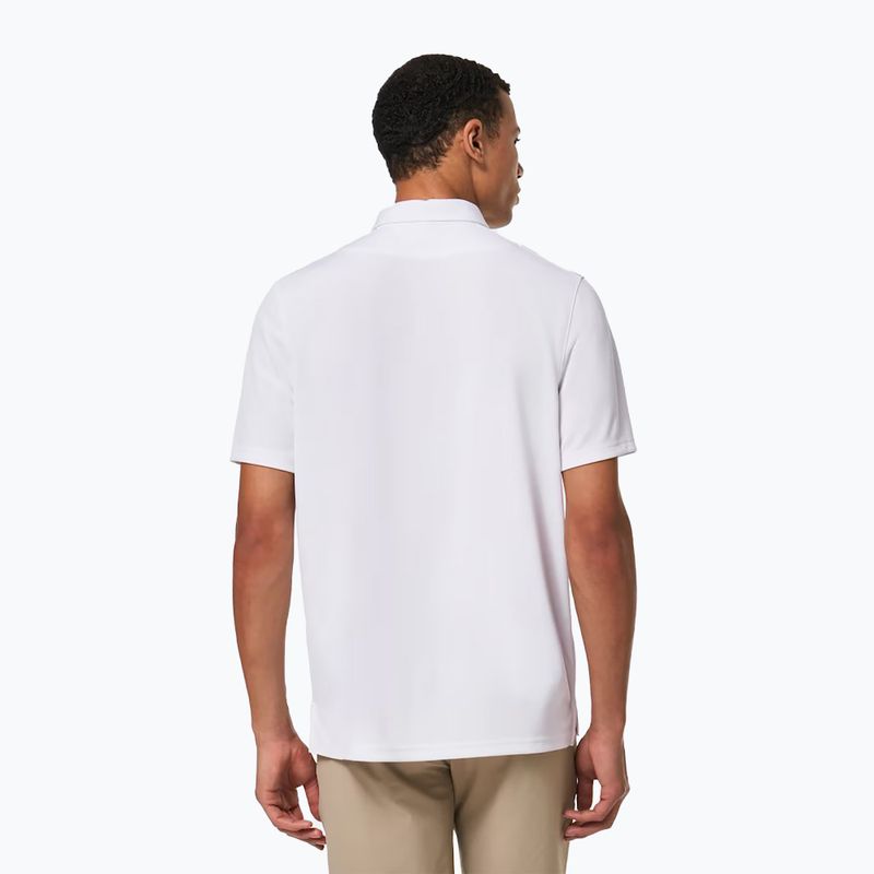 Koszulka polo męska Oakley Icon TN Protect RC white 2