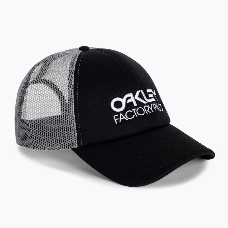 Czapka z daszkiem męska Oakley Factory Pilot Trucker blackout
