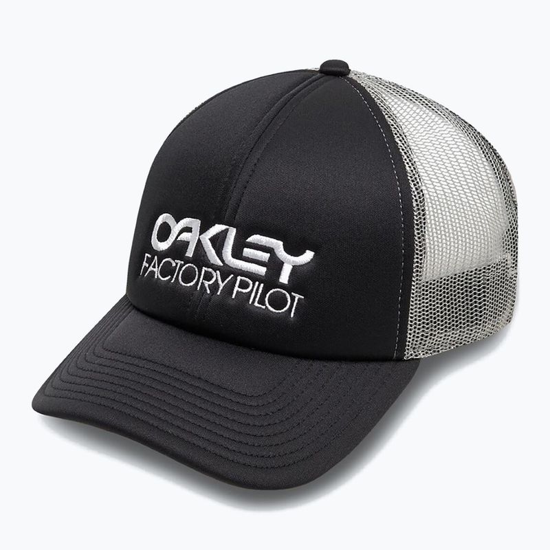 Czapka z daszkiem męska Oakley Factory Pilot Trucker blackout 5