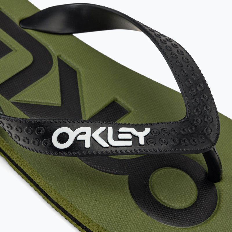 Japonki męskie Oakley College Flip Flop new dark brush 7