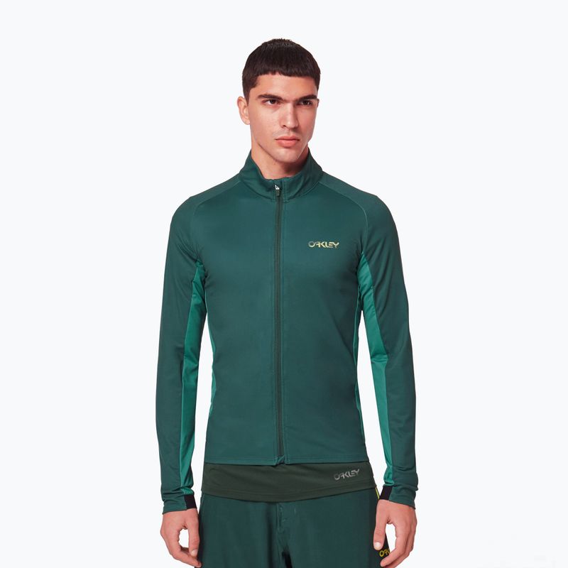 Bluza rowerowa męska Oakley Elements Thermal hunter green