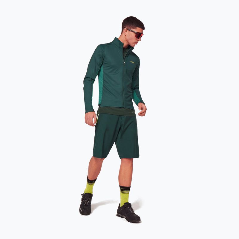Bluza rowerowa męska Oakley Elements Thermal hunter green 2