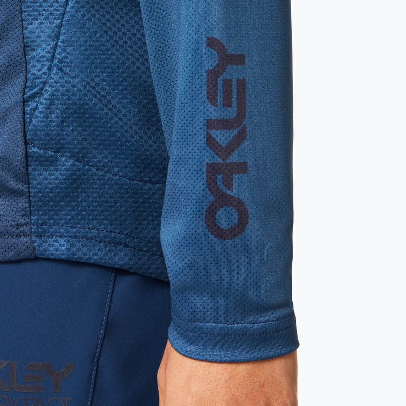 Longsleeve rowerowy damski Oakley WMNS Factory Pilot poseidon 8