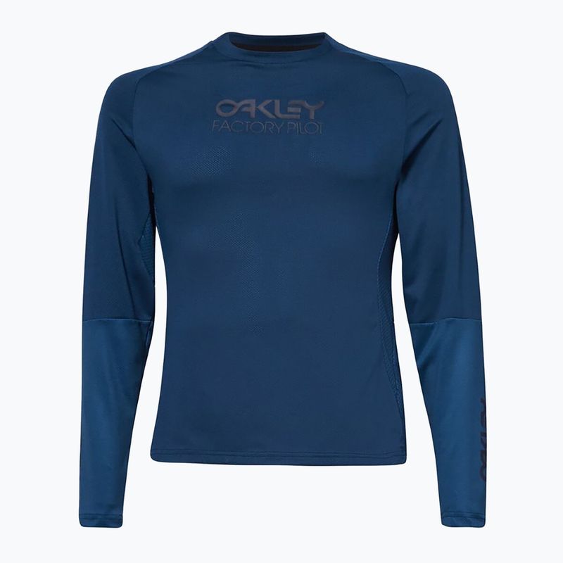 Longsleeve rowerowy damski Oakley WMNS Factory Pilot poseidon 10