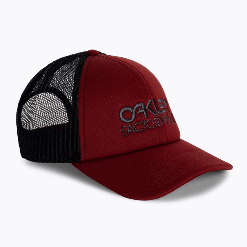 Czapka z daszkiem męska Oakley Factory Pilot Trucker iron red