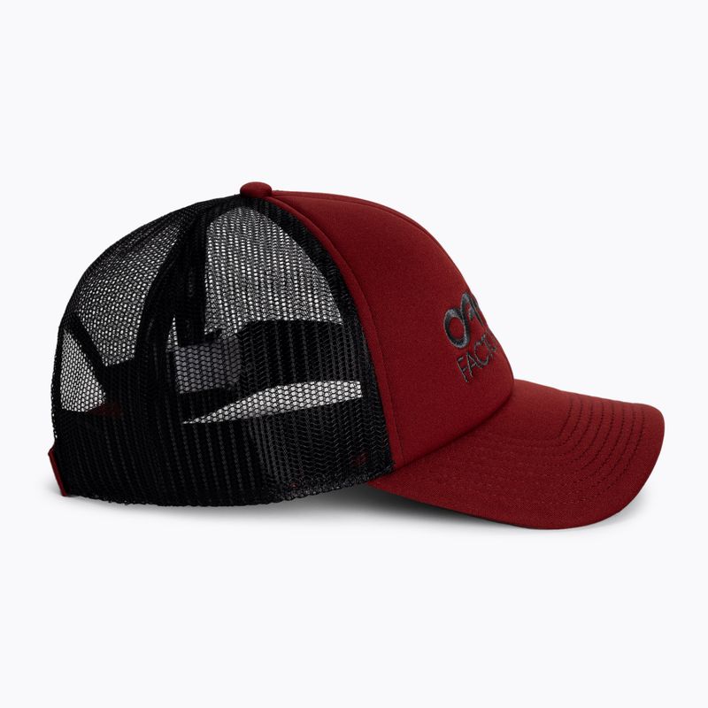 Czapka z daszkiem męska Oakley Factory Pilot Trucker iron red 3