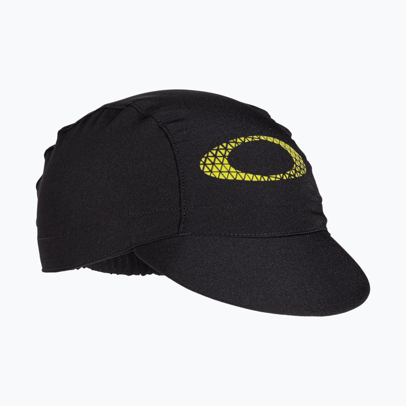 Czapka z daszkiem rowerowa męska Oakley Cadence Road black/sulphur