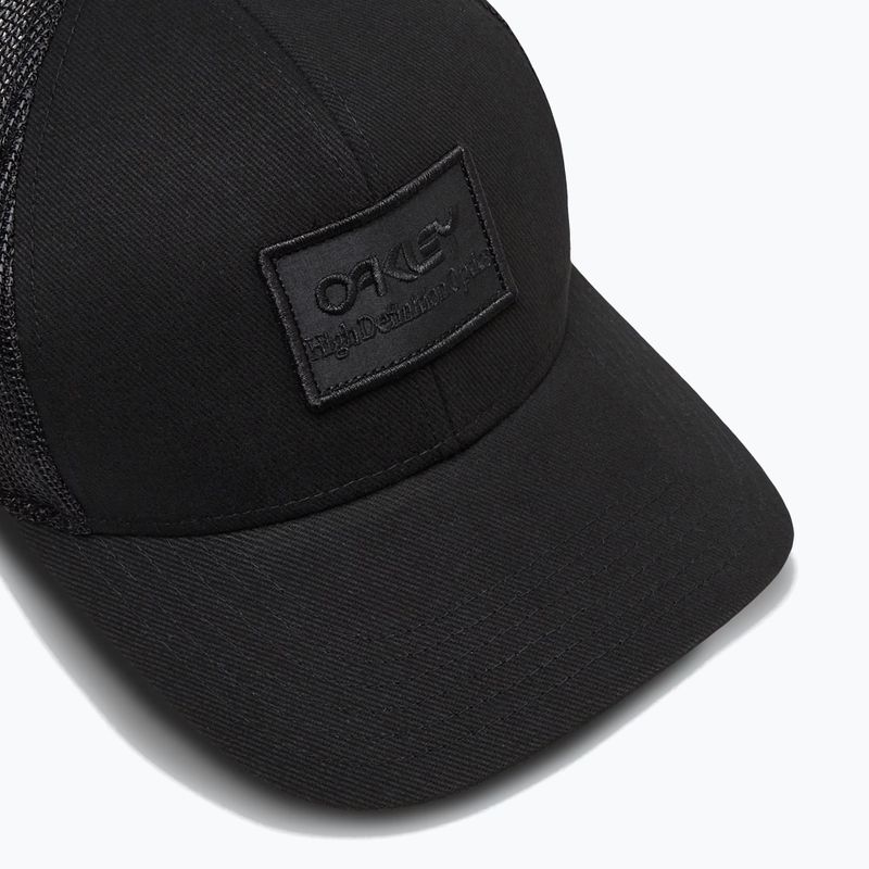 Czapka z daszkiem męska Oakley Oakley B1B Hdo Patch Trucker blackout 3