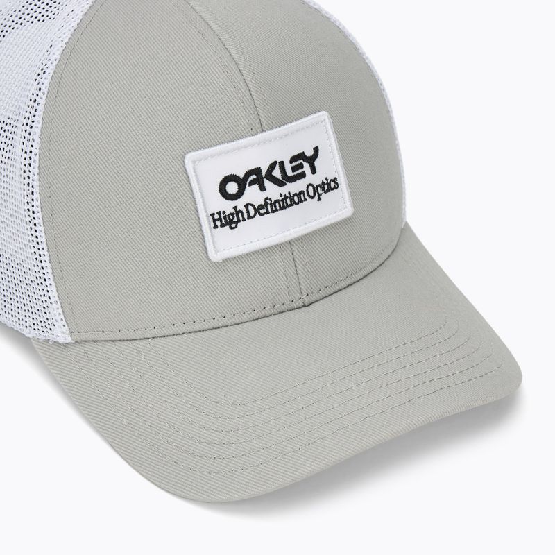 Czapka z daszkiem męska Oakley Oakley B1B Hdo Patch Trucker stone gray 3