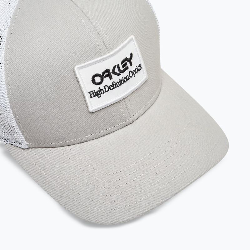 Czapka z daszkiem męska Oakley Oakley B1B Hdo Patch Trucker stone gray 3