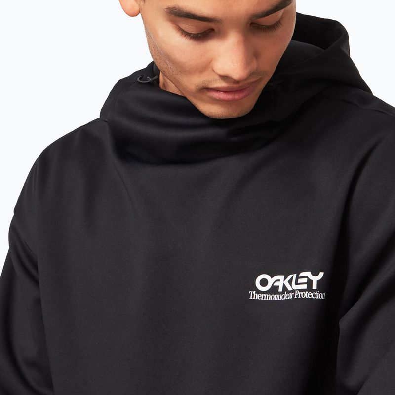 Bluza softshell męska Oakley Park RC Softshell Hoodie blackout 5