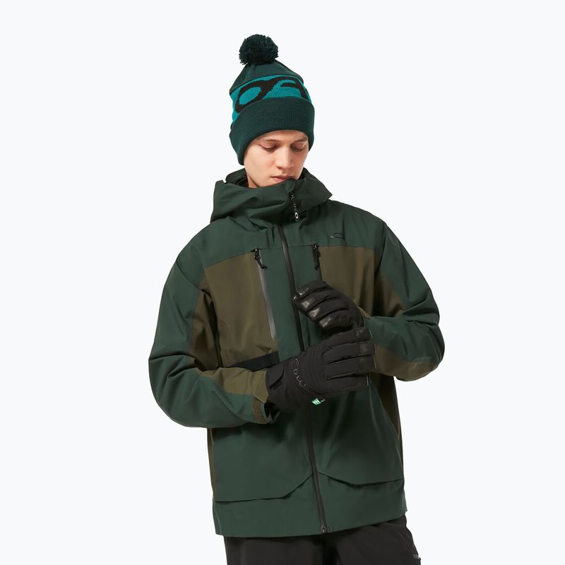 Kurtka snowboardowa męska Oakley TC Earth Shell new dk brush/hunter green 4