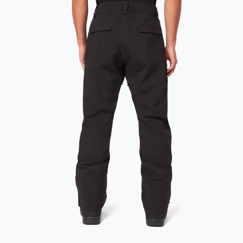 Spodnie snowboardowe męskie Oakley Axis Insulated blackout 3
