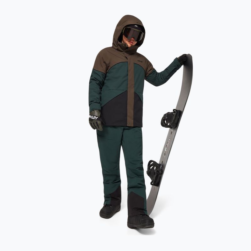 Spodnie snowboardowe męskie Oakley Axis Insulated hunter green 3