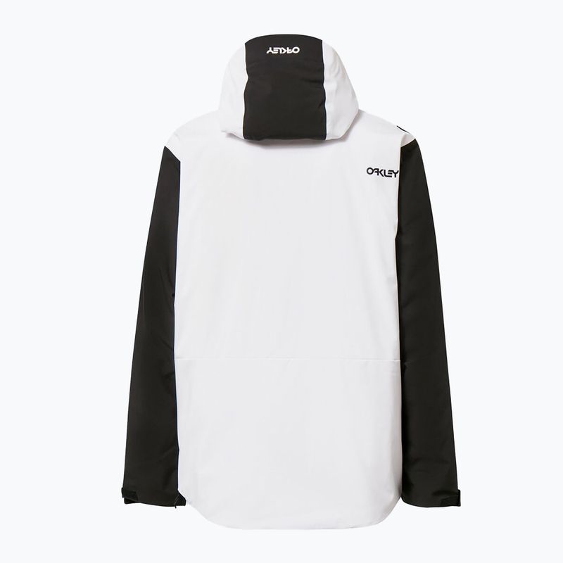 Kurtka snowboardowa męska Oakley TNP TBT Insulated Anorak white/black 6