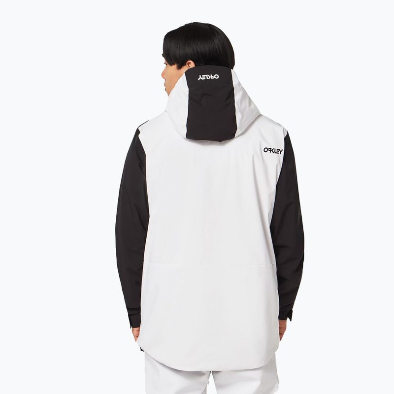 Kurtka snowboardowa męska Oakley TNP TBT Insulated Anorak white/black 2