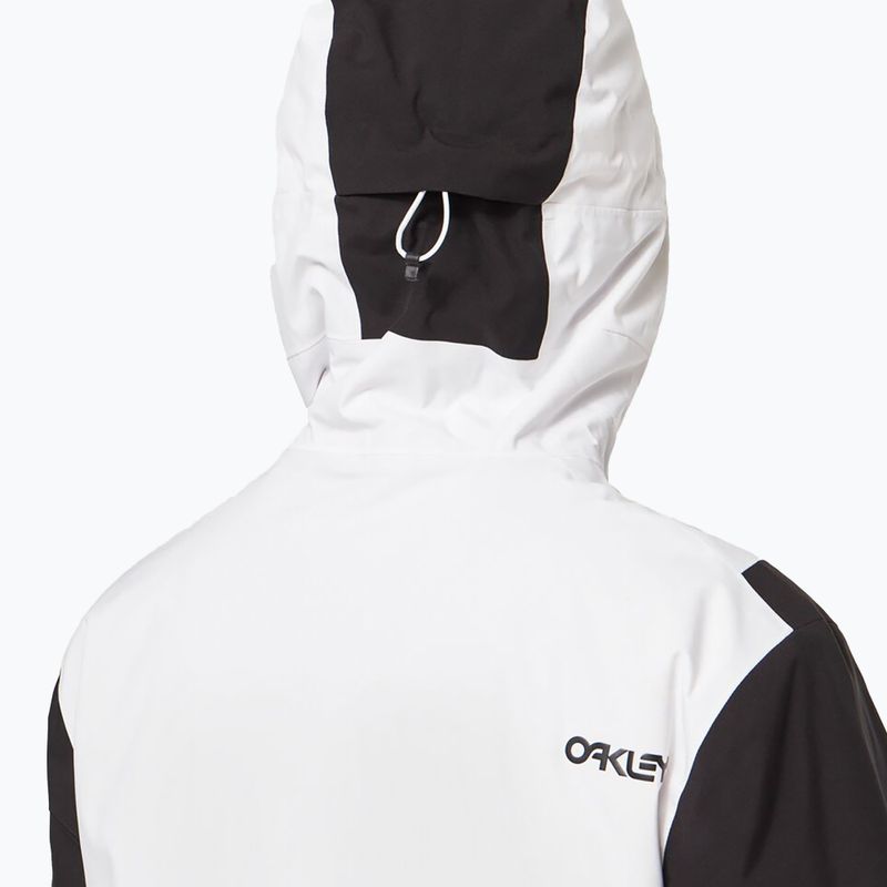 Kurtka snowboardowa męska Oakley TNP TBT Insulated Anorak white/black 4