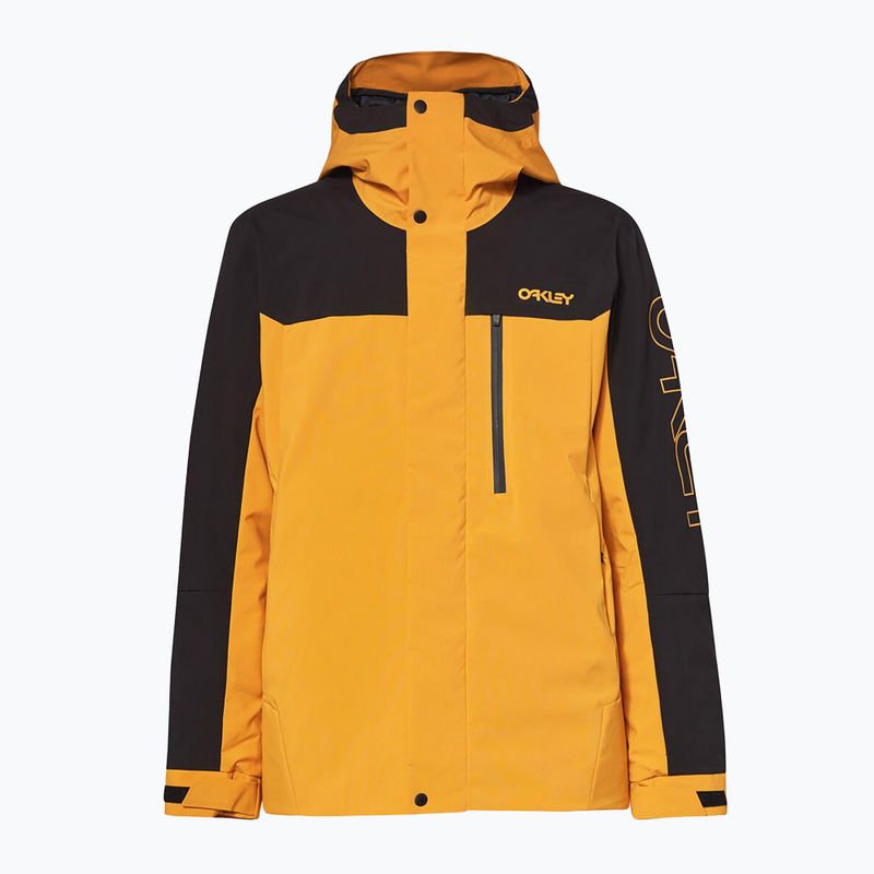 Kurtka snowboardowa męska Oakley TNP TBT Insulated amber yellow/blackout 8