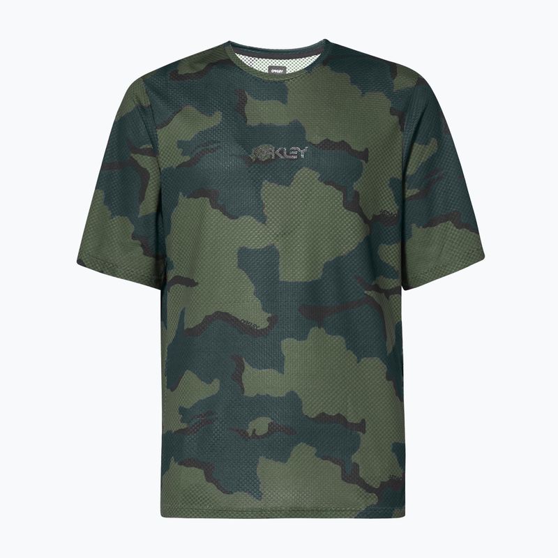 Koszulka rowerowa męska Oakley Ride Free camo hunter 4