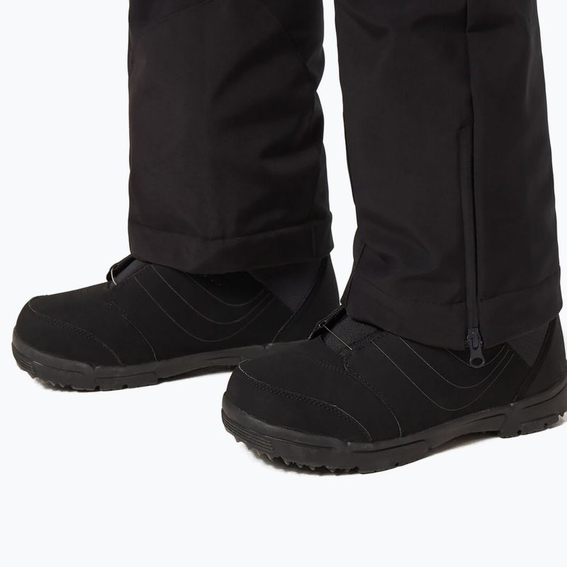 Spodnie snowboardowe damskie Oakley TC Dharma Softshell Bib blackout 4