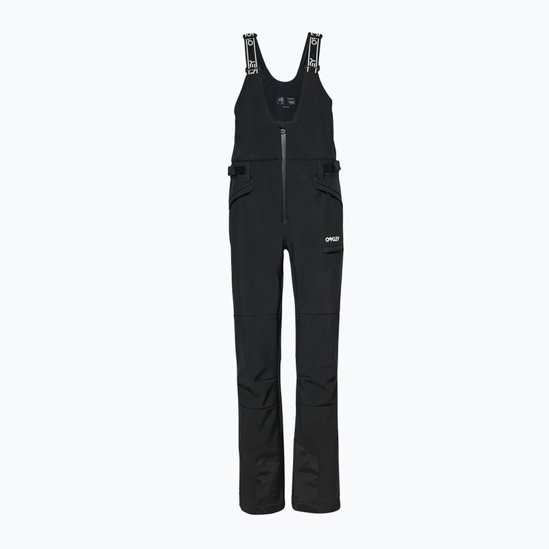 Spodnie snowboardowe damskie Oakley TC Dharma Softshell Bib blackout 6