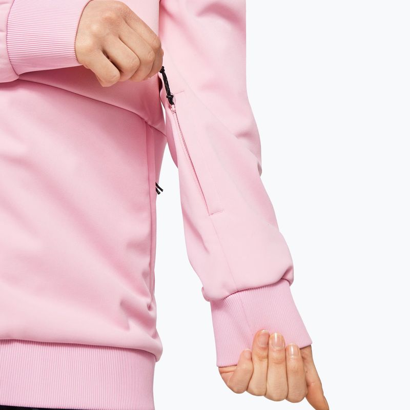 Bluza softshell damska Oakley Park RC Softshell Hoodie pink flower 8