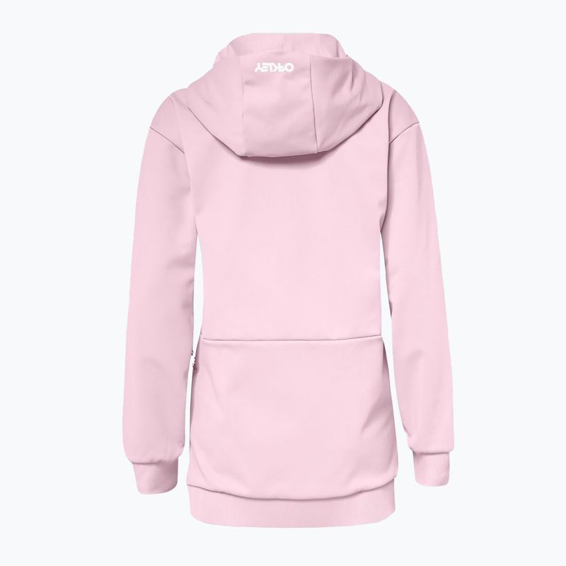 Bluza softshell damska Oakley Park RC Softshell Hoodie pink flower 15