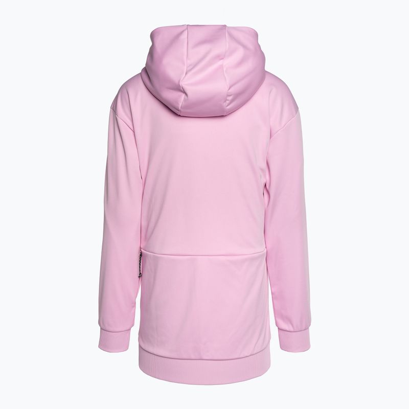 Bluza softshell damska Oakley Park RC Softshell Hoodie pink flower 11