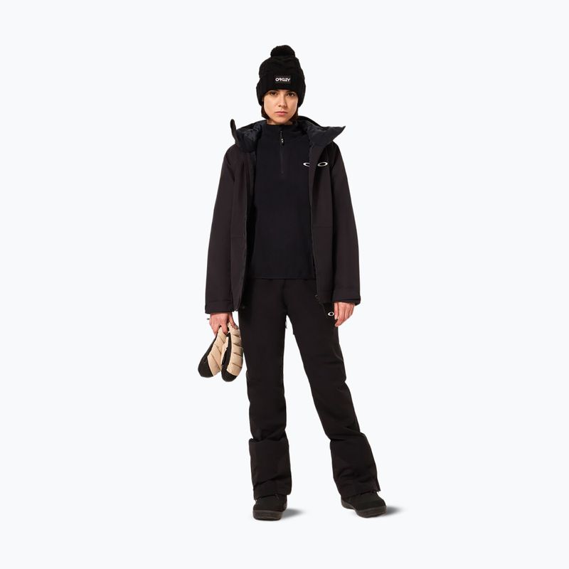 Bluza polarowa damska Oakley Maple Ridge 1/2 Zip Fleece blackout 2