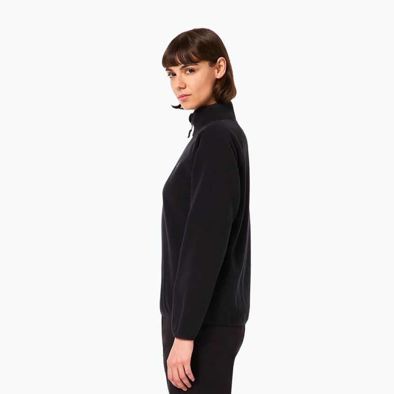 Bluza polarowa damska Oakley Maple Ridge 1/2 Zip Fleece blackout 5