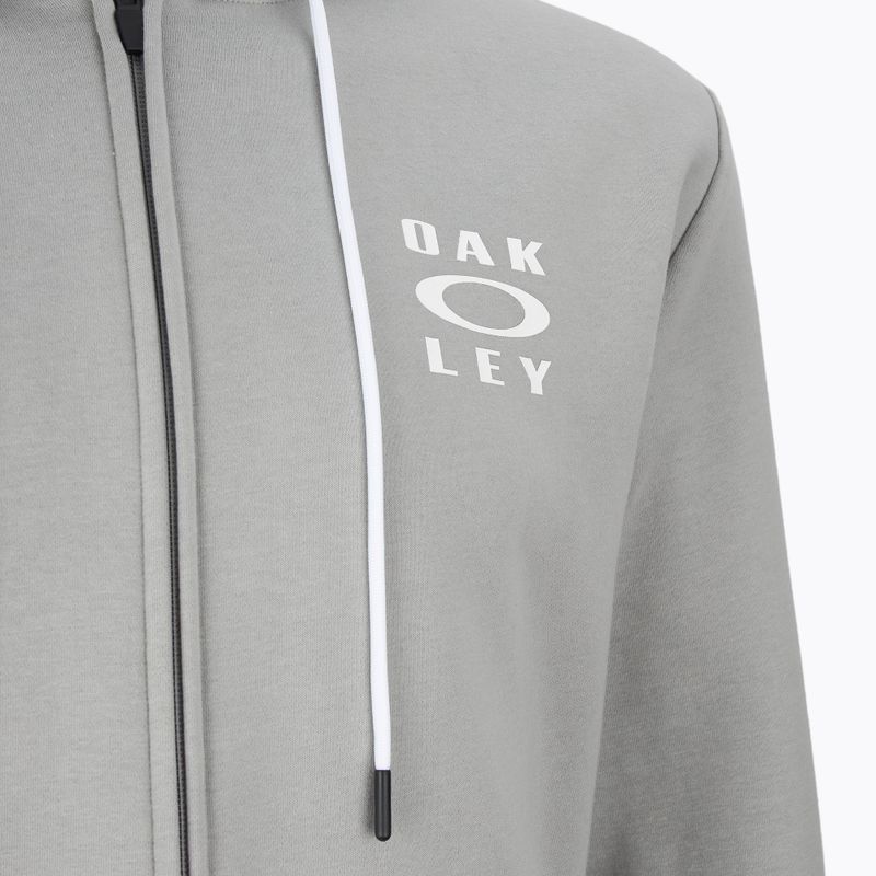 Bluza męska Oakley FZ Hoodie stone gray 3